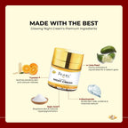 ARM Pearl Glowing Night Cream For Men And Women | Grocsy