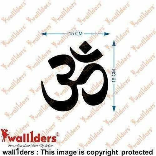 Gold Color - OM 3D Acrylic Mirror Wall Stickers | Grocsy