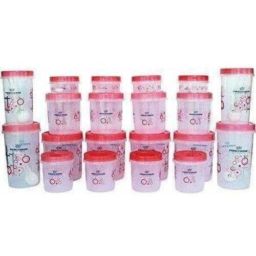 Plastic Package Container Set, 20-Pieces | Grocsy