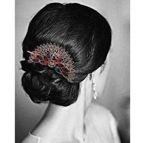 Peacock Hair Band / Hair Clip | Grocsy