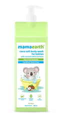 Mamaearth Milky Soft Baby Body Wash For Tear-Free Formula & Gently Cleanses Skin | Grocsy