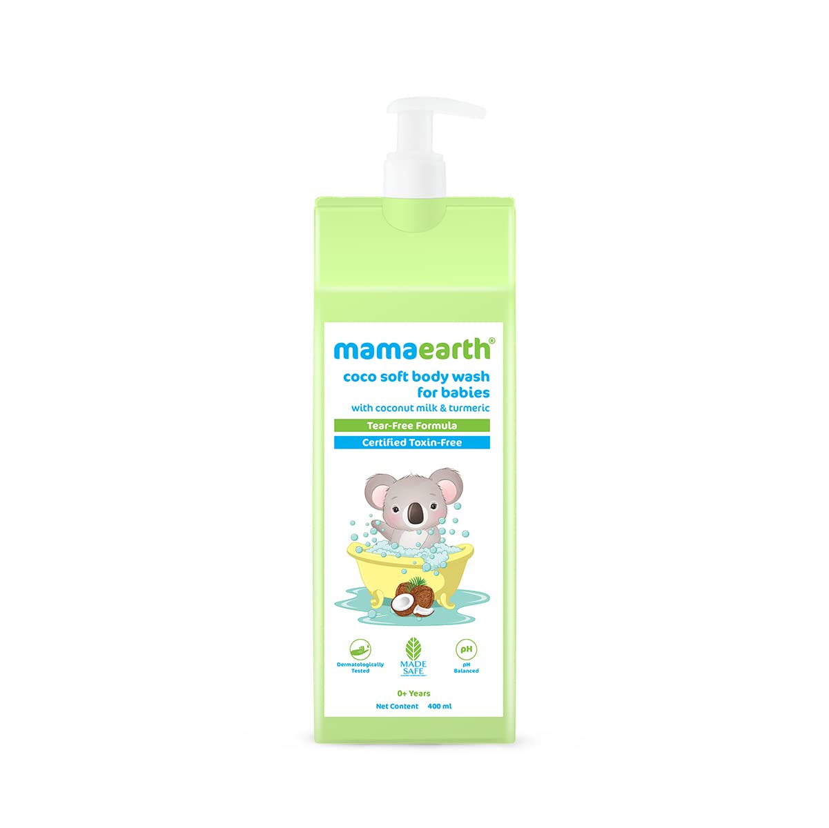 Mamaearth Coco Soft Body Wash For Babies With Coconut Milk & Turmeric | Grocsy