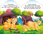 Sawan Set Of 5 Story Books Baby Animals Series (Adventurous Cub,Baby Squirrel,Baby Dinosaur,City Calf & Baby Mouse) [Board Book] Sawan | Grocsy