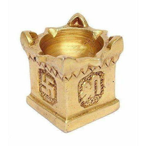 Tulsi Plant Diya Oil Lamp for Pooja | Grocsy