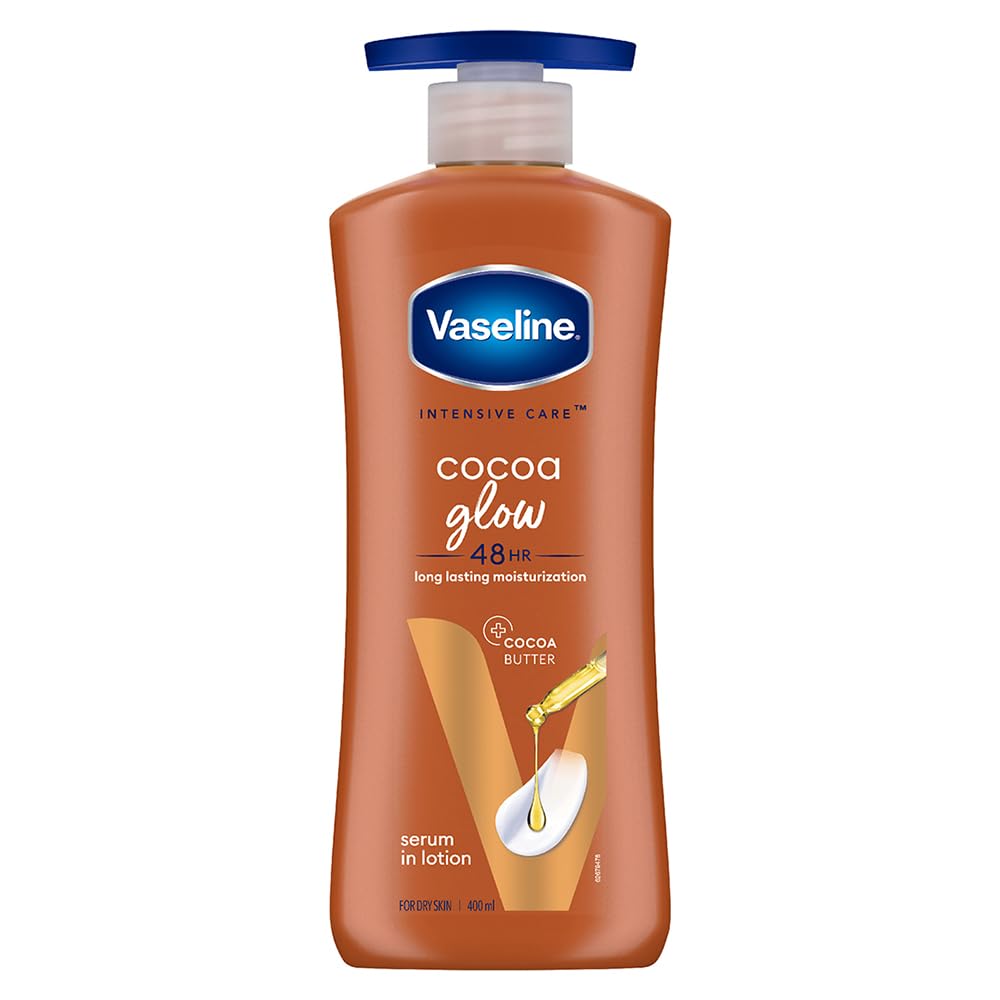 Vaseline Intensive Care Cocoa Glow Body Lotion | Grocsy