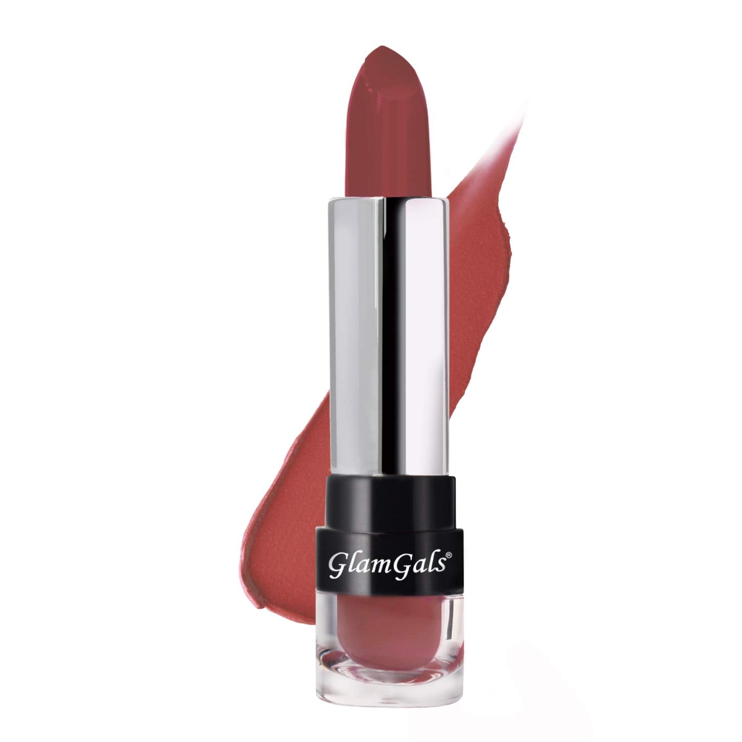 Glamgals Hollywood-U.S.A Matte Finish Kiss Proof Lipstick-Honey Brown | Grocsy