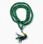 Kannssky Green Agate Hakik Japa Mala | Grocsy