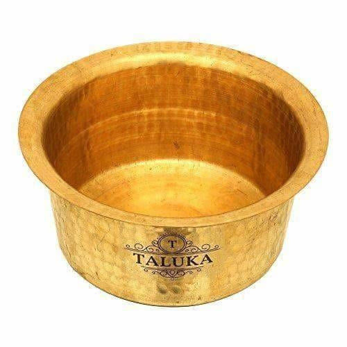 Pure Brass Patila, 1250ml | Grocsy