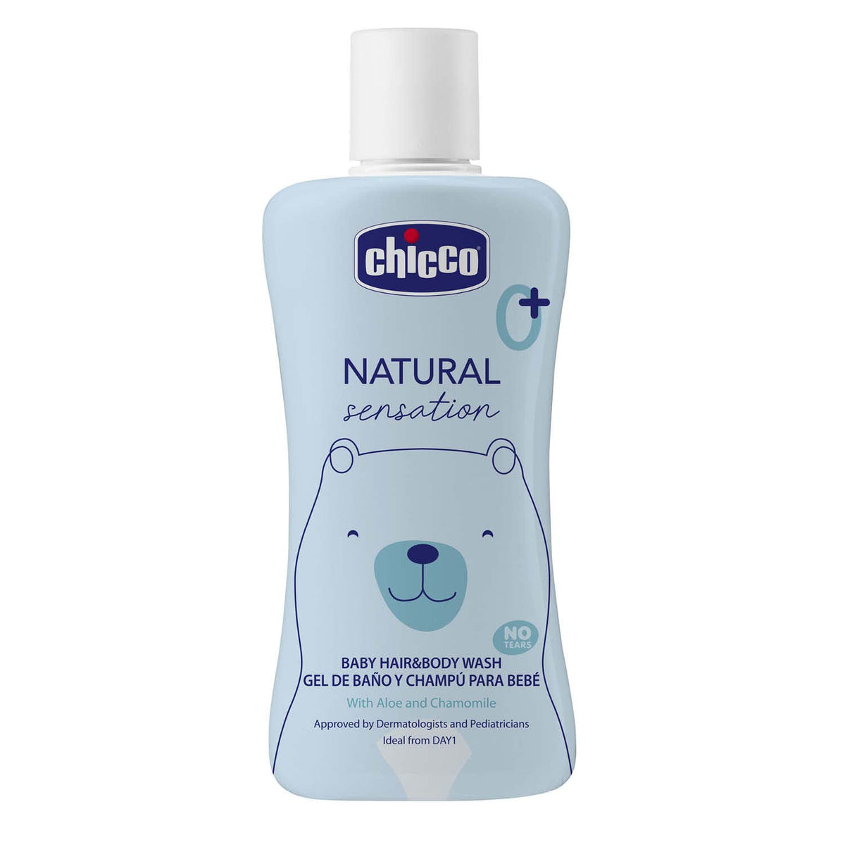 Chicco Baby Natural Sensation Hair & Body Wash With Aloe & Chamomile | Grocsy