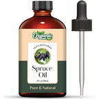 Organic Zing Spruce (Picea) Oil | Pure & Natural Essential Oil for Aroma, Diffusers, Hair Care & Massage | Grocsy