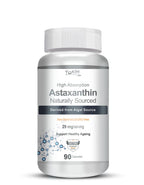 Vokin Biotech Astaxanthin 29mg - Naturally Sourced from Algae - Non-Synthetic - Best or Healthy Ageing | Grocsy