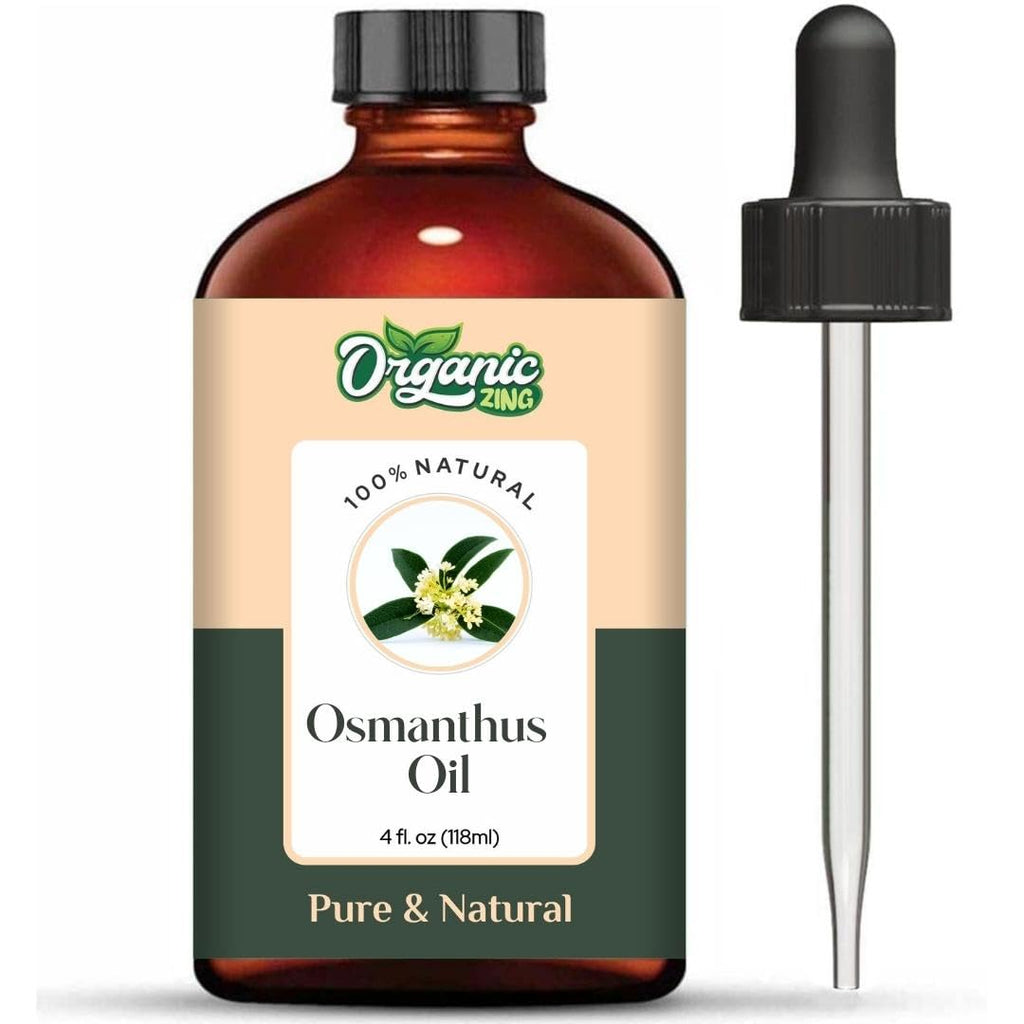 Organic Zing Osmanthus (Osmanthus fragrans) Oil | Pure & Natural Steam Distilled Essential Oil for Aroma, Diffusers & Skincare | Grocsy