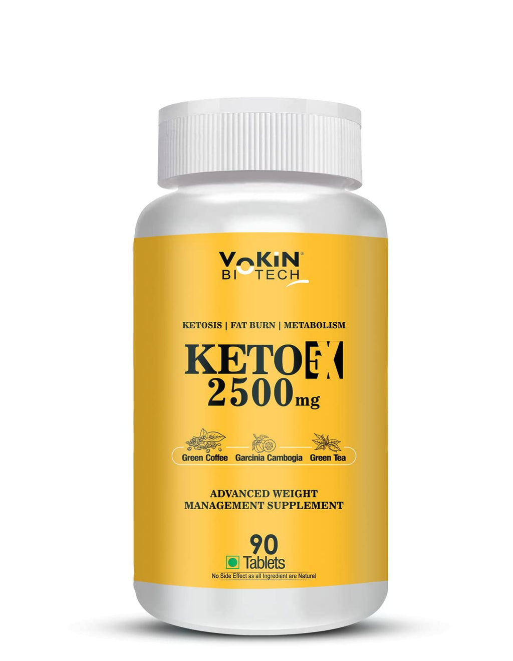 Vokin Biotech Keto 5X with Garcinia Cambogia Natural Weight Loss Supplement For Men and Women | Grocsy