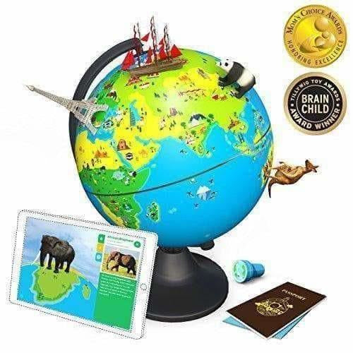 The Educational, Augmented Reality Based Globe for Kids, 4-10 Years | Grocsy