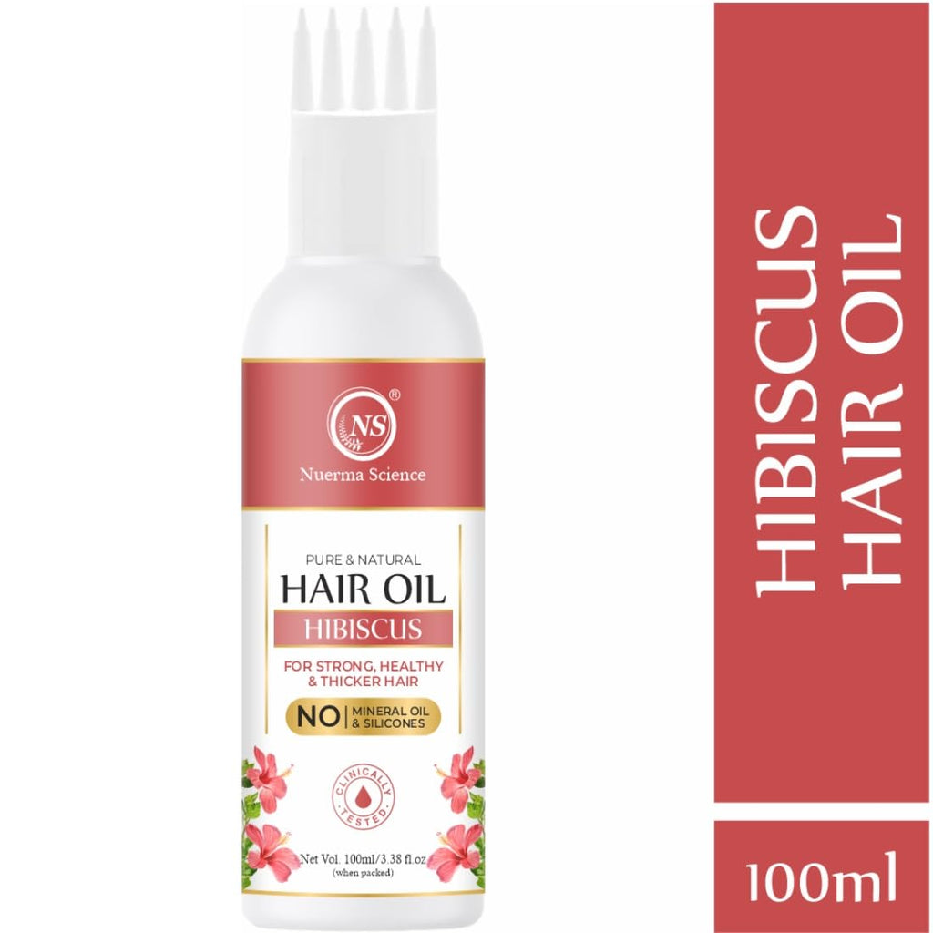 Nuerma Science Hibiscus Hair Oil for Stronger Hair | Grocsy