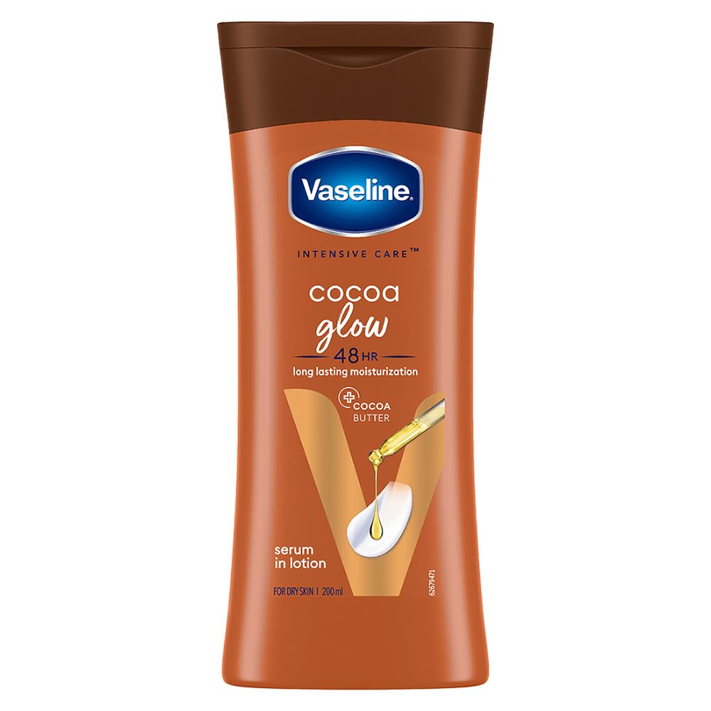 Vaseline Intensive Care Cocoa Glow Body Lotion | Grocsy