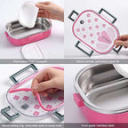 Stainless Steel Lunch Box 710 ml for Kids | Grocsy