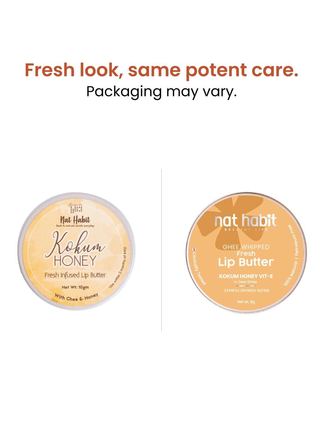 Nat Habit Kokum Honey Lip Butter | Grocsy