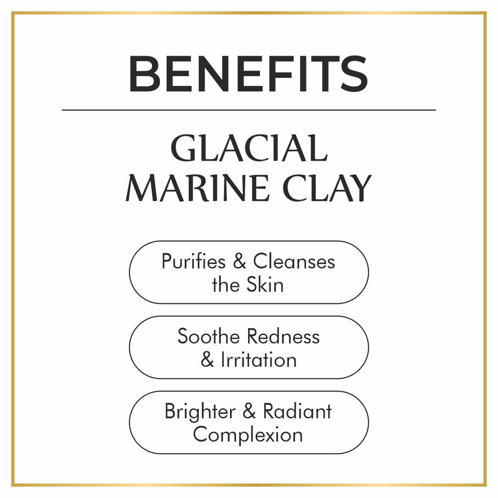 Nuerma Science Glacial Marine Clay | Tightens Skin & Heals Damaged Skin | Grocsy