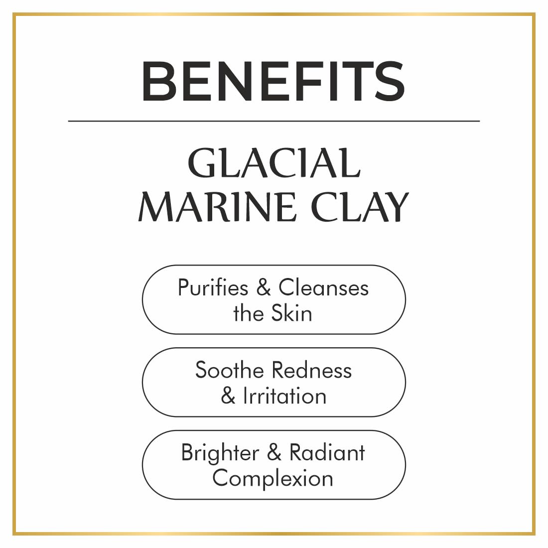 Nuerma Science Glacial Marine Clay | Tightens Skin & Heals Damaged Skin | Grocsy