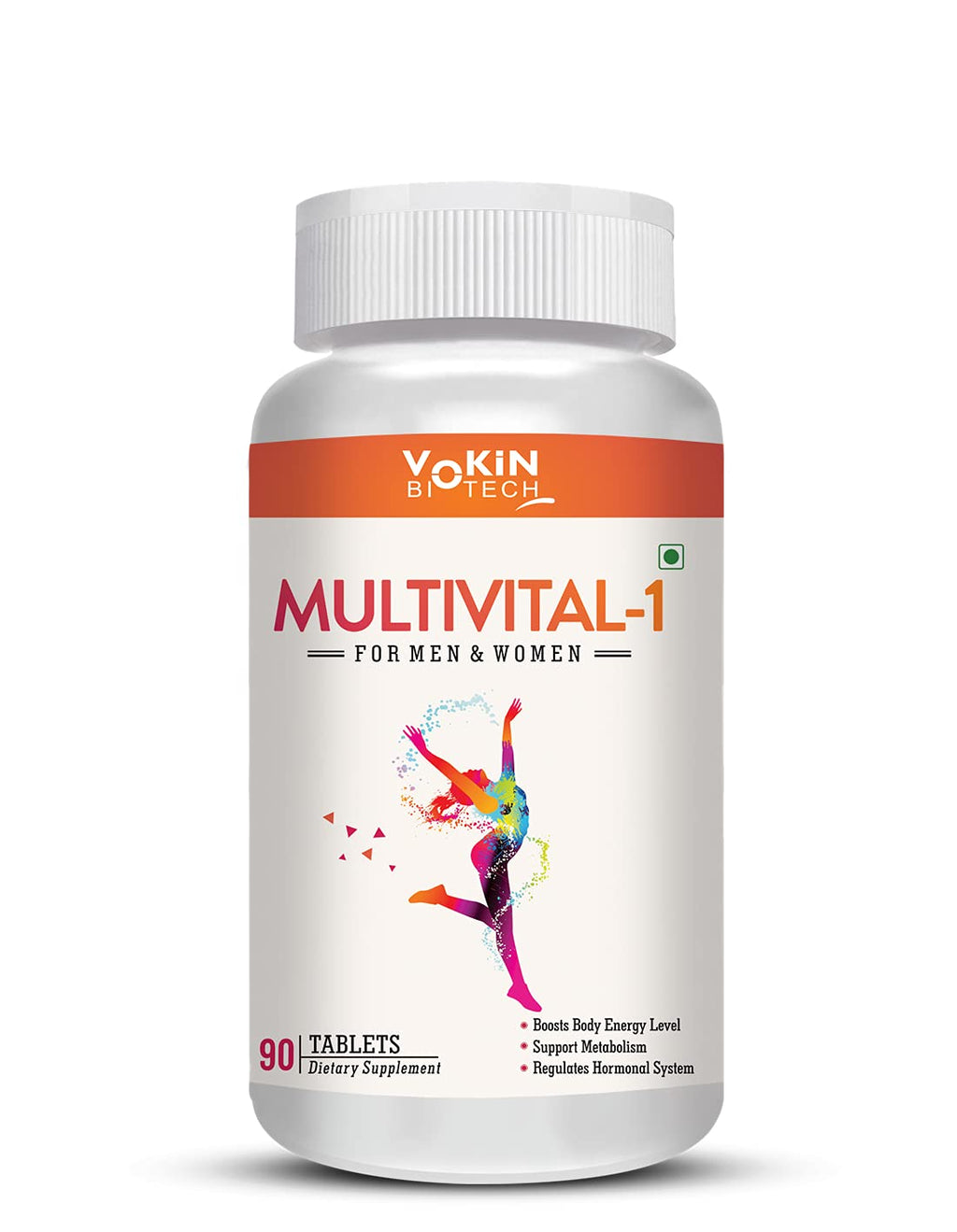 Vokin Biotech Multivital-1 General Daily Multi Vitamin with Potent Formula | Grocsy