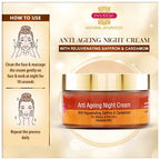 Inveda Anti Ageing Night Cream | Grocsy