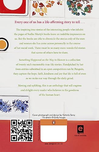 Something Happened On The Way To Heaven: 20 Inspiring Real-Life Stories By Sudha Murty | Grocsy