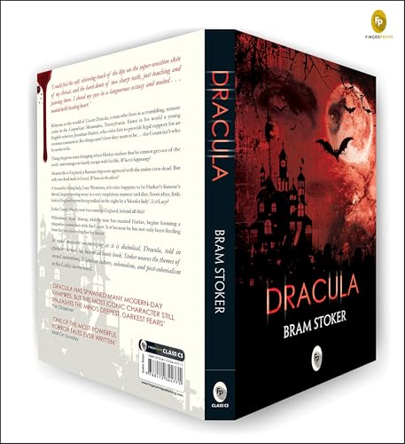 Dracula by Bram Stoker – A Timeless Novel of Gothic Fiction | Vampire Novel | Horror Classic | Transylvania | Victorian Era | Supernatural Creatures | Themes of Immortality and Bloodlust | Perfect for Horror Enthusiasts by Bram Stoker | Grocsy