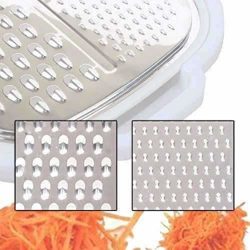 Stainless Steel  / Onion/ Carrot Cutter with Container | Grocsy