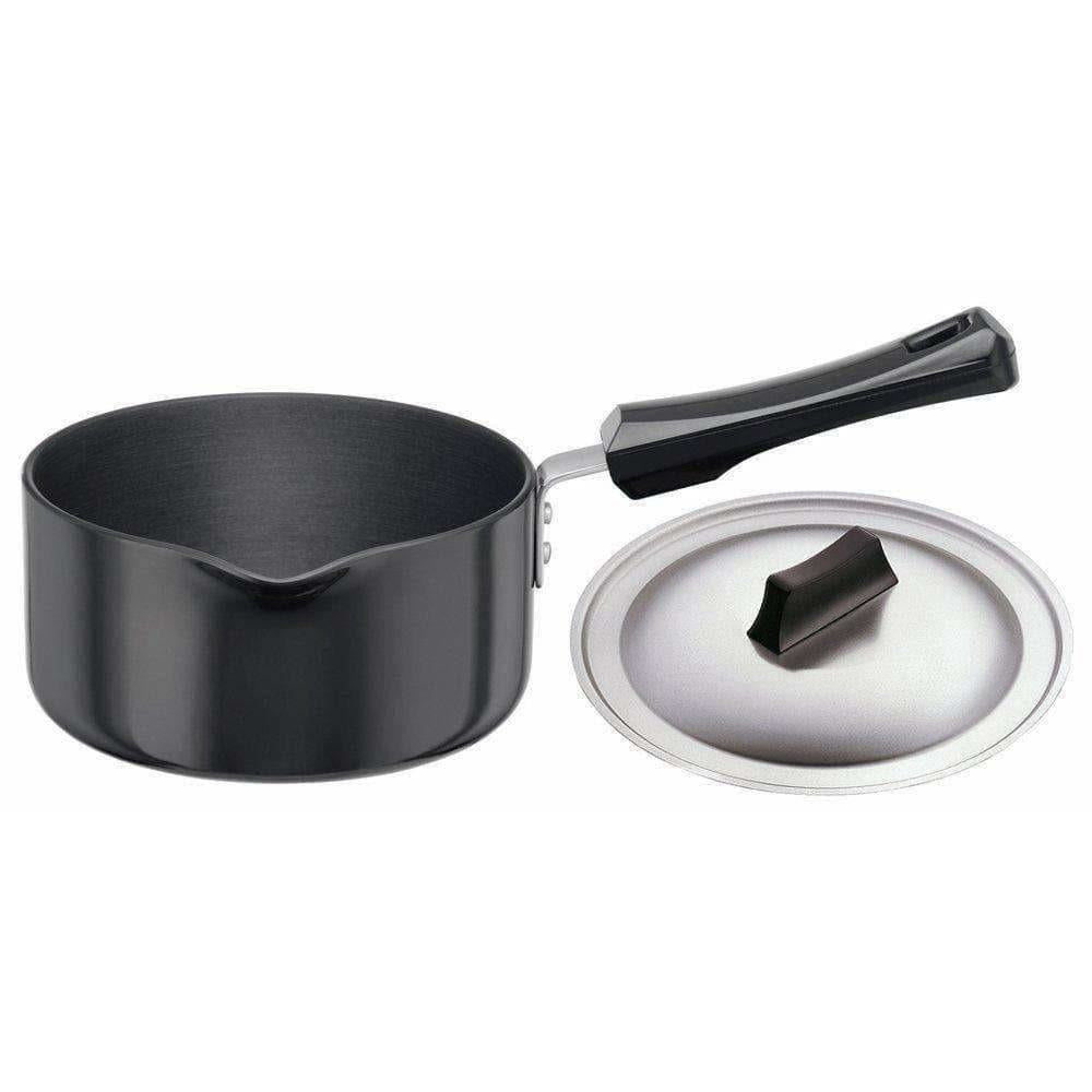 Hard Anodised Sauce Pan with Steel Lid | Grocsy