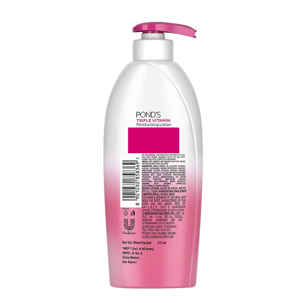 Ponds Niacinamide Nourishing Body Lotion for Soft, Glowing Skin | Grocsy