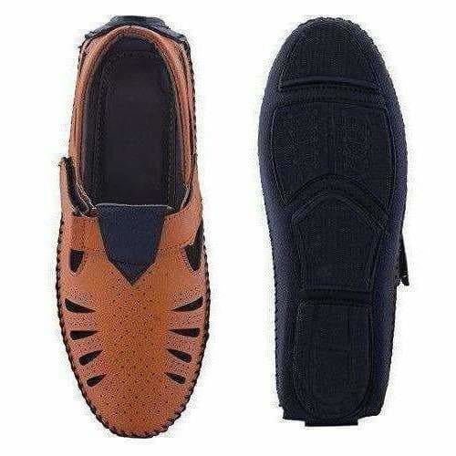 Men Stylish Formal Casual Ethnic Loafer Slip-On Sandal Shoe | Grocsy