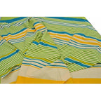 Cotton Double Bedsheet with 2 Pillow Covers - Multicolour | Grocsy
