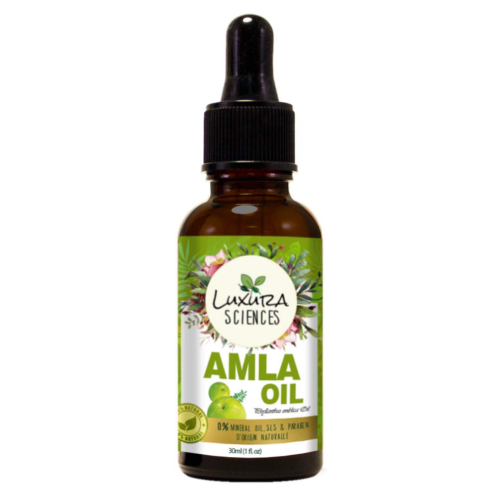 Luxura Sciences Organic Amla Oil for Hair Growth | Grocsy