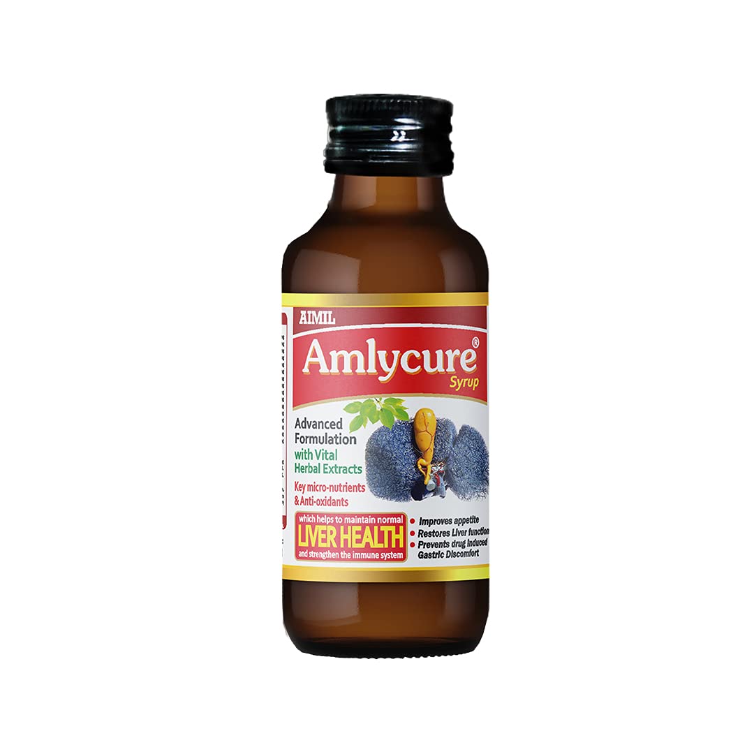 Aimil Ayurvedic Amlycure Liver Health Syrup | Grocsy