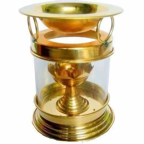 Brass Diya Oil Lamp | Grocsy