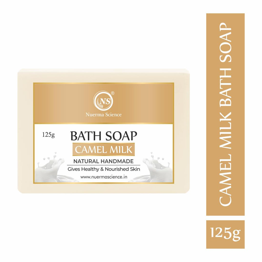 Nuerma Science Camel Milk Bath Soap | Gives Healthy & Moisturized Skin | Grocsy