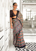 Monjolika Fashion Multi Colour Satin Crepe Printed Lightwear Sarees | Grocsy