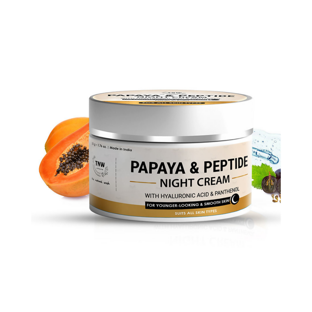 The Natural Wash Papaya & Peptide Night Cream | Grocsy