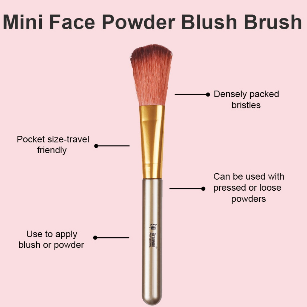Bronson Professional Mini Face Powder Blush Brush | Grocsy