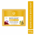 Nuerma Science Kesar Olive Bath Soap | Brightens & Nourishes Skin | Grocsy