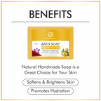Nuerma Science Kesar Olive Bath Soap | Brightens & Nourishes Skin | Grocsy