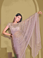 Tikhi Imli Embellished Sequinned Ready to Wear Saree | Grocsy