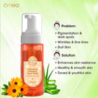 Omeo Calendula Foaming Face Wash - Gentle, Daily Use, Safe For All Skin Types | Grocsy