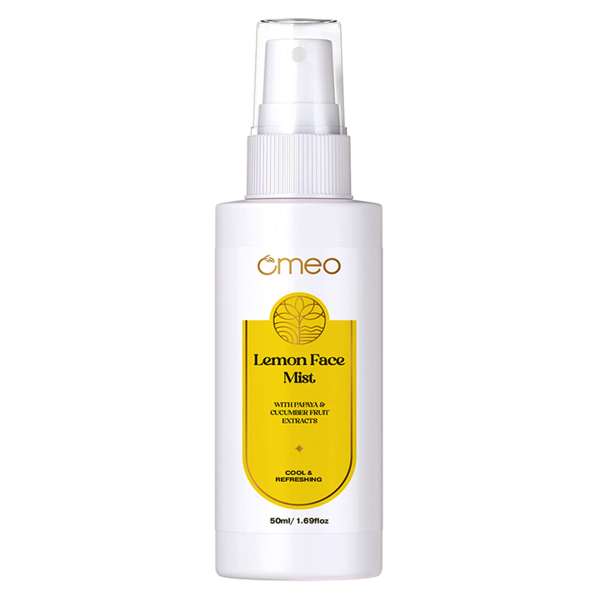 Omeo Lemon Face Mist With Papaya & Cucumber Extract - Cool & Refershing | Grocsy