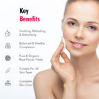 Omeo Damascus Rose Face Mist With Papaya & Cucumber Extract - Cool & Refershing | Grocsy