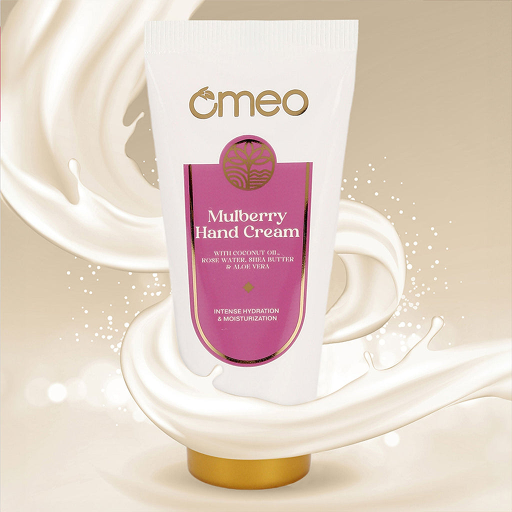 Omeo Mulberry Hand Cream - For Glowing & Hydrated Hands | Grocsy