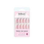 Shills Professional Reusable Press On Nails French Almond - SPN744 | Grocsy