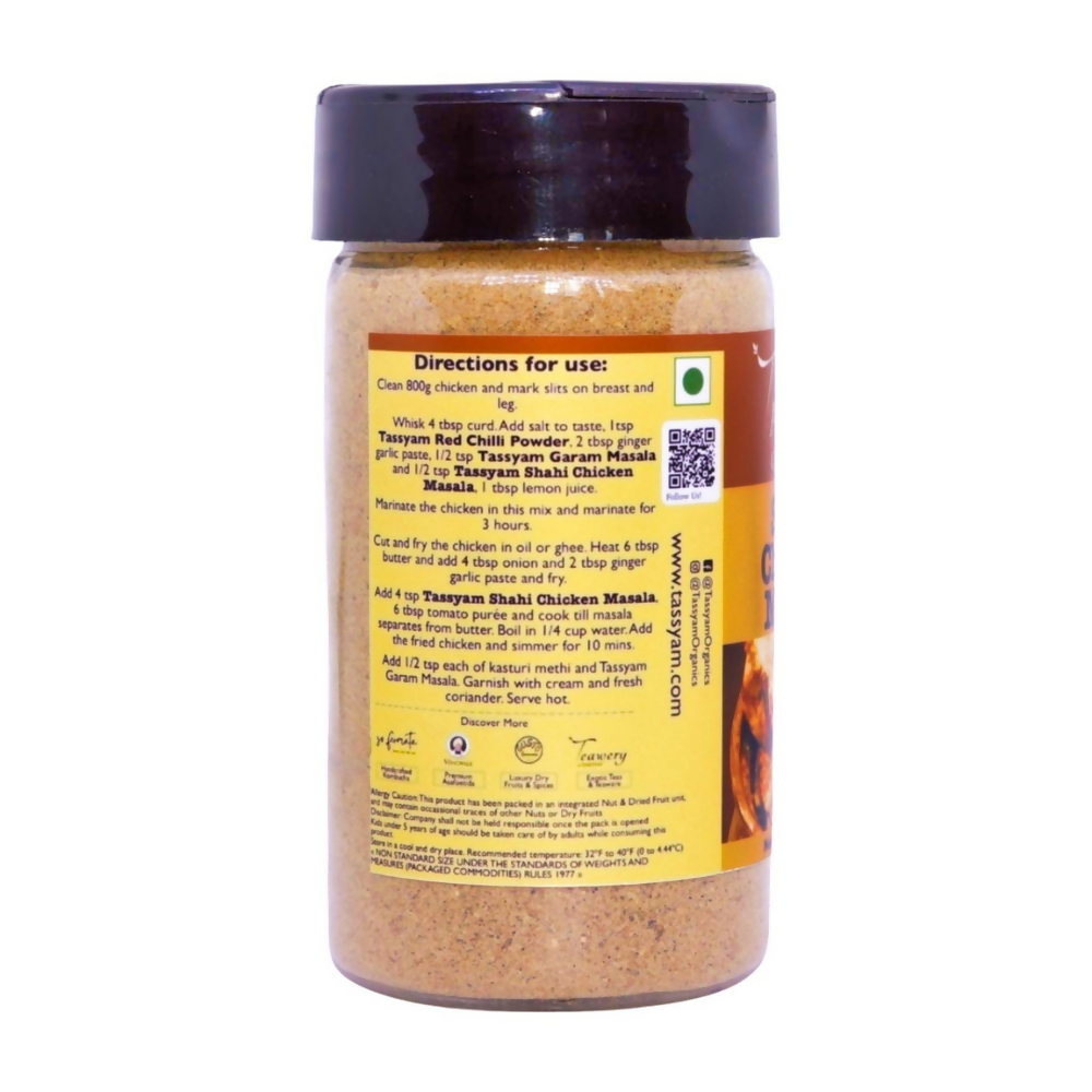 Tassyam Organics Shahi Chicken Masala | Grocsy
