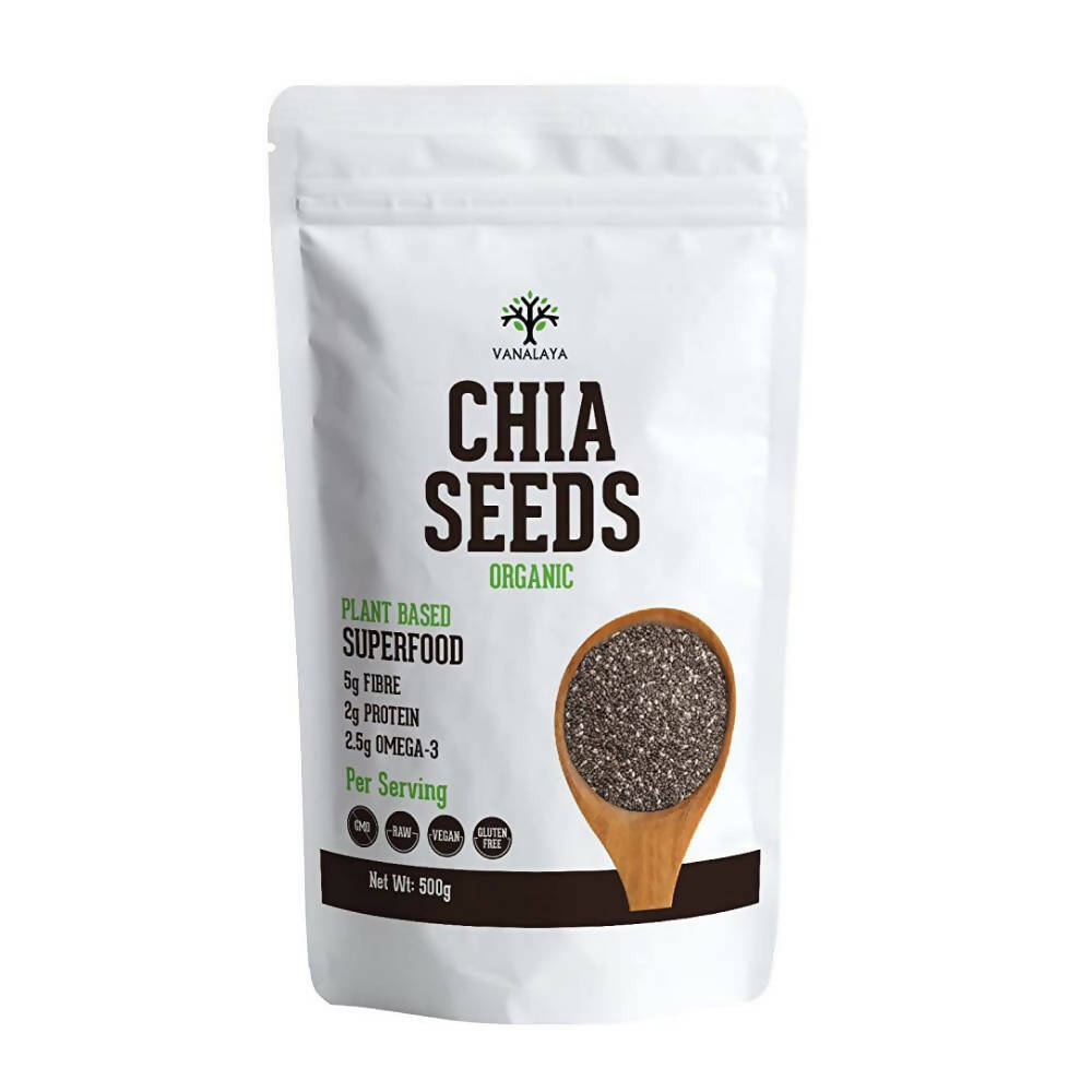 Vanalaya Organic Chia Seeds | Grocsy